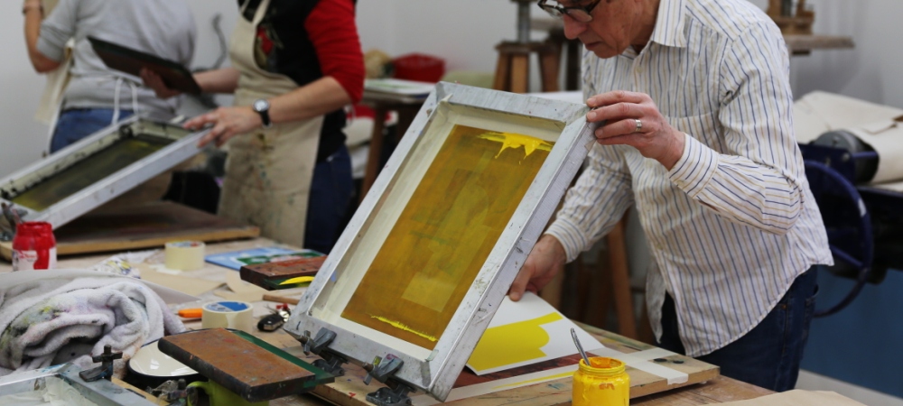 Screen Printing Evening with Liam Biswell - Monday 3rd Oct
