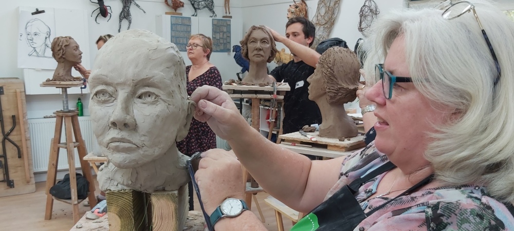 Clay Portrait Weekend with Karin Ort, 17/18 October
